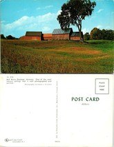 Vermont(VT) Quechee Red Barns Tree Leaves Changing Autumn Fall Vintage Postcard - £7.49 GBP