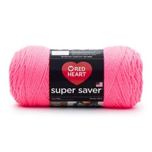 Spinrite Red Heart Super Saver Yarn Pretty 'n Pink 1 Pack of 6 Skein - $1,613.83 MXN