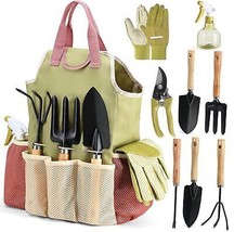 Complete Garden Tool Kit Comes With Bag Gloves Garden Tool Set with Spra... - £37.99 GBP