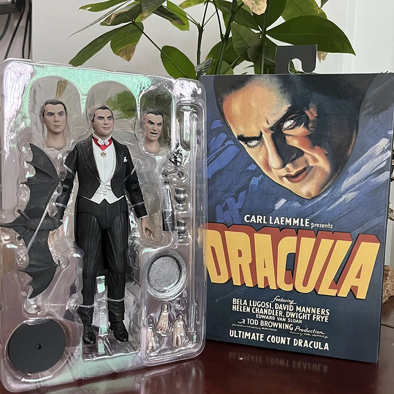 Niversal monsters count dracula action figures model toys joint movable bookshelf decor thumb200