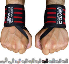 Professional Wrist Wraps &amp; Straps for Gym &amp; Weightlifting (18 Inch) - Essential - £18.72 GBP