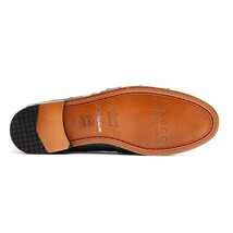 Aubiere Genuine Ostrich Quill Tassel Loafers Shoes Forest Green image 6