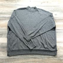 Old Navy Mens Sweater Long Sleeve 2XL Cooler Winter Spring Black Gray Basic - $14.87