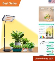 Flexible Gooseneck Indoor Plant Grow Light - 144 LED Full Spectrum Coverage - $33.00