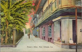 Pirate&#39;s Alley New Orleans LA Postcard PC497 - £3.91 GBP