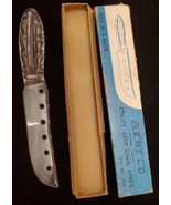 Vintage Aerflo Dupont Lucite Fruit And Cake Knife clear Original Package  - £14.09 GBP