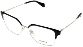 Miu Miu Eyewear Frame Women Black Rectangular Fashion MU520V 1AB101 - $167.37