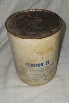 Vintage Gulf Dexron-II Fluid Can Transmision 1 Quart Automotive Plastic ... - $14.02 CAD