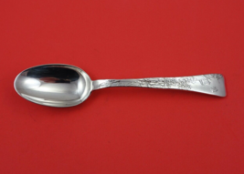 Lap Over Edge Acid Etched By Tiffany Sterling Place Soup Spoon w/butterfly 7 1/4 - £402.80 GBP