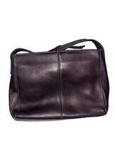 Le Donne Leather Collection Dark Brown Shoulder/Crossbody Bag Purse Adju... - $56.34 CAD