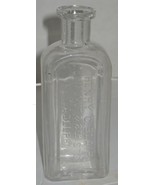Vtg Henry C. Blair Philidelphia PA Clear Glass Bottle Vase Prop Barn Dum... - €9,41 EUR