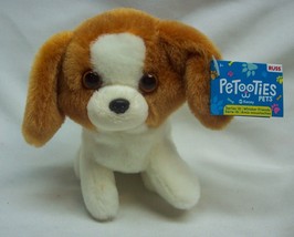 RUSS Petooties Pets KACEY KING CHARLES SPANIEL DOG 4&quot; Plush STUFFED ANIM... - $14.85