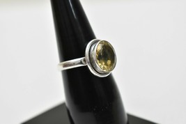 925 Sterling Fine Silver Citrine Gemstone Ring Sz C-Z Women Fest Gift RSP-1162 - £23.47 GBP