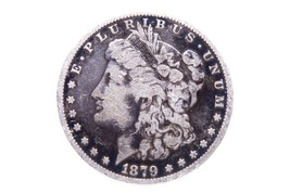 1879 P Morgan Dollar - 90% Silver, Fn - Free S/H! - £31.02 GBP