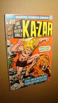 KA-ZAR 12 *NICE COPY* VS WIZARD FORGOTTEN FLESH SAVAGE LAND 1974 ZABU - $5.94