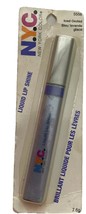 NYC New York Color 555B Iced Orchid Liquid Lip Shine Gloss Lipgloss - $182.90 MXN
