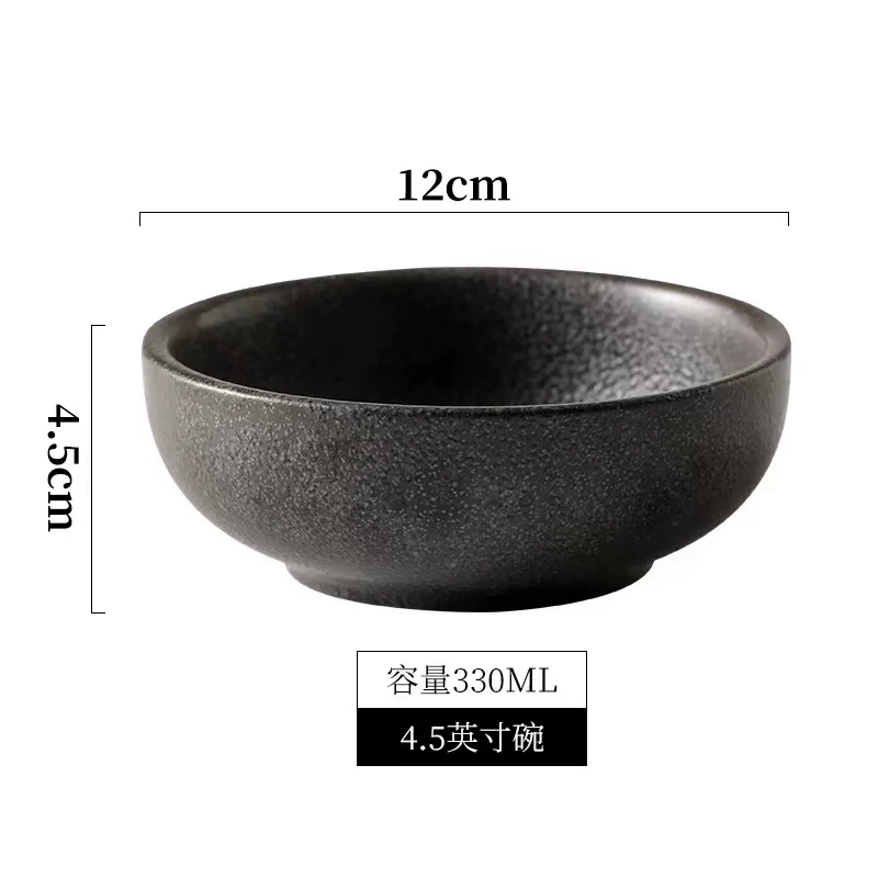 4.5 Inch Rice Bowl Japanese style Ceramics Noodle Diameter: 4.5 inch Chu... - $9.66 CAD