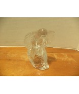 Glass Kneeling Praying Angel Votive Candle Tea Light Holder - £27.17 GBP