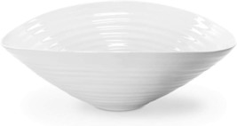 Portmeirion Sophie Conran 9.5 Inch Small Salad Bowl, Porcelain - White - £40.19 GBP