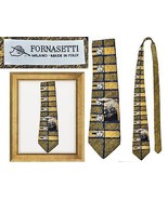 FORNASETTI Men&#39;s Cortata 100% Silk Made In Italy FR08 T0P - £122.55 GBP
