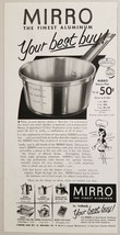 1953 Print Ad Mirro Aluminum Pots &amp; Pans,Tea Kettle,Percolators Manitowoc,WI - $11.57