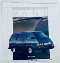 1987 Toyota Passenger Vans Dealer Showroom Sales Brochure Guide Catalog - $18.97