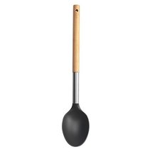 Typhoon Living Nylon and Beechwood Spoon, Durable Solid Spoon with Woode... - $9.89