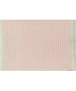 Artisan Handwoven Dollhouse Rug 6&quot;x9&quot; Light Pink #9, Cotton - £51.83 GBP