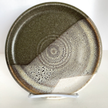 Dan Eash Pottery PA Handmade Brown Glazed Stoneware Decorative Plate 7in - £32.74 GBP