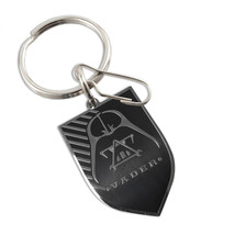 Star Wars Darth Vader Badge Metallic Keychain Black - £10.40 GBP