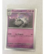 2023 Pokemon Houdstone Holo Card 106/198 - $65.60 MXN
