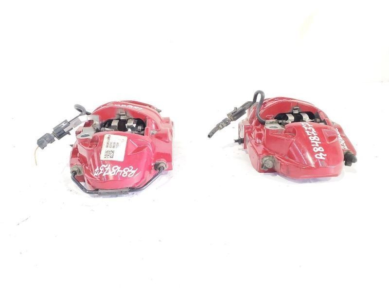 Set Of 4 Brake Caliper Red OEM 2018 Alfa Romeo Giulia  Item image 10