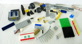Lego parts 2 rubber wheels bricks not counted various other Mixed Lot pi... - £9.30 GBP