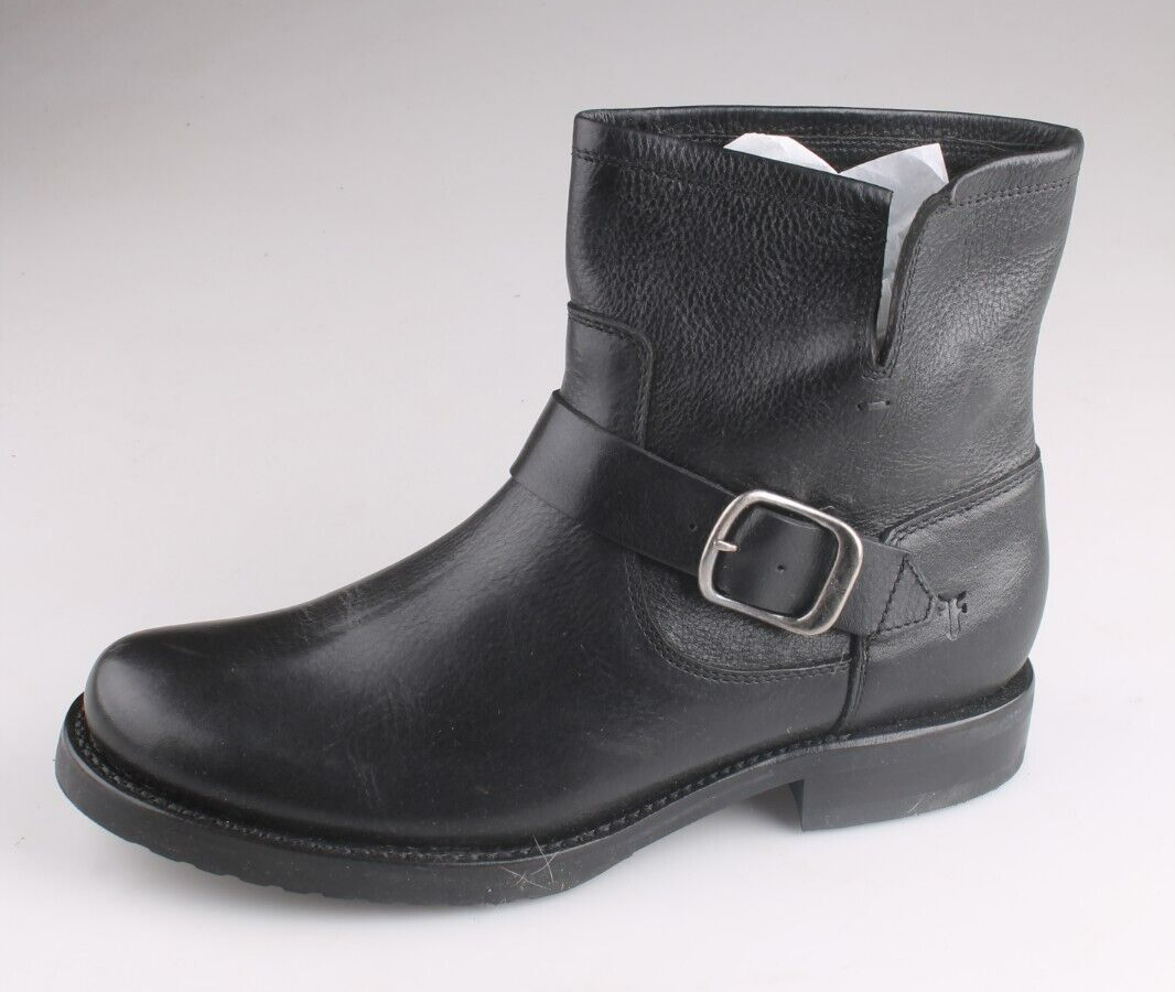 Botín FRYE “Veronica” Negro 8.5 10 De Mujer De Cuero Aceitado Impermeable Item image 5