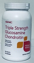 GNC Triple Strength Glucosamine Chondroitin 750 / 600 mg 120 caplets each 7/2026 - $29.88