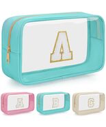 WELIDAY Personalized Initial Letter Makeup Bag V Green - €9,62 EUR