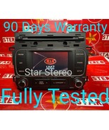 2014 - 2017 Kia Forte OEM UVO  Cd. Touch Screen AM FM SAT Radio Receiver KI133U - $73.64