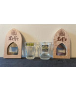 LEFFE BEER SHOT GLASS &amp; BOTTLE OPENERS LOT - £18.55 GBP