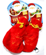 2 Santa&#39;s Toy Sack Crinkle Me For Dogs Holiday Treat Holder Gift Bag - $35.54 CAD