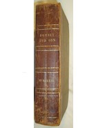 Antique 1848 Charles DICKENS &quot;Dombey and Son&quot; LEATHER - £39.05 GBP