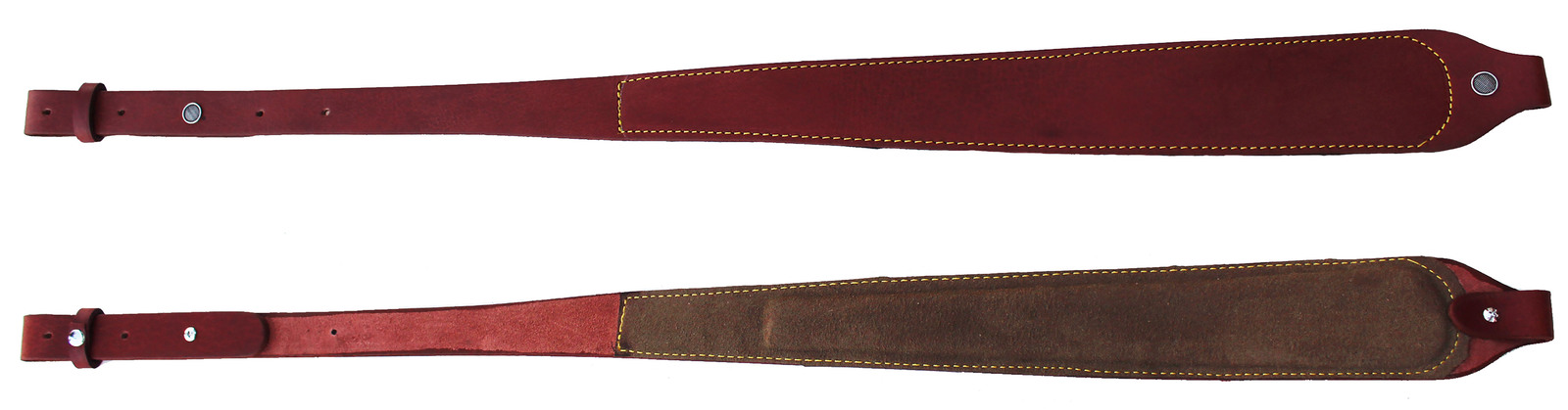Full-Grain Handmade Leather Rifle Shoulder Strap Sling Tan 112TS01TN - $19.79