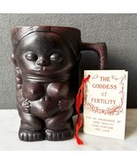 VIntage Goddess of Fertility Mug Tiki Style Mug 1968 Parksmith Corp Japan - $52.01 CAD