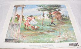 African American Painting THE SPRINT Genuine Lithograph on Canvas Realism Art - £47.15 GBP