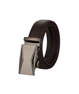 US Mens Belt Genuine Leather Ratchet Dress Belt with Automatic Adjustabl... - $41.60 CAD
