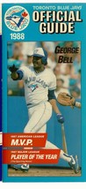 BASEBALL:  1988 TORONTO BLUE JAYS Baseball MLB Media GUIDE EX+++ - $8.64