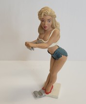 Vintage Bottoms Up Girl Can Holder Sexy Blonde Girl by R. Demars for Ganz 80&#39;s - £14.01 GBP
