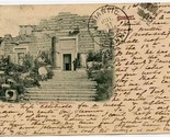 Temple di Vespasiono Undivided Back Postcard Rome Italy 1899 - £15.08 GBP