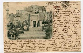 Temple di Vespasiono Undivided Back Postcard Rome Italy 1899 - £15.00 GBP