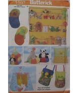 Butterick 5507 Bean Bag Pals Accessories NEW - $9.21 CAD