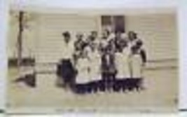 1919 Photo of School Class Snapshot in USA - £6.87 GBP